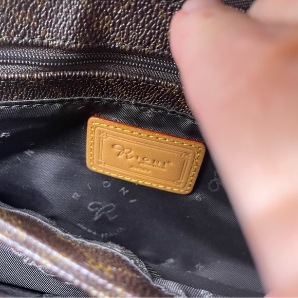 Rioni made in Italy top flap purse logo - Picture 7 of 9